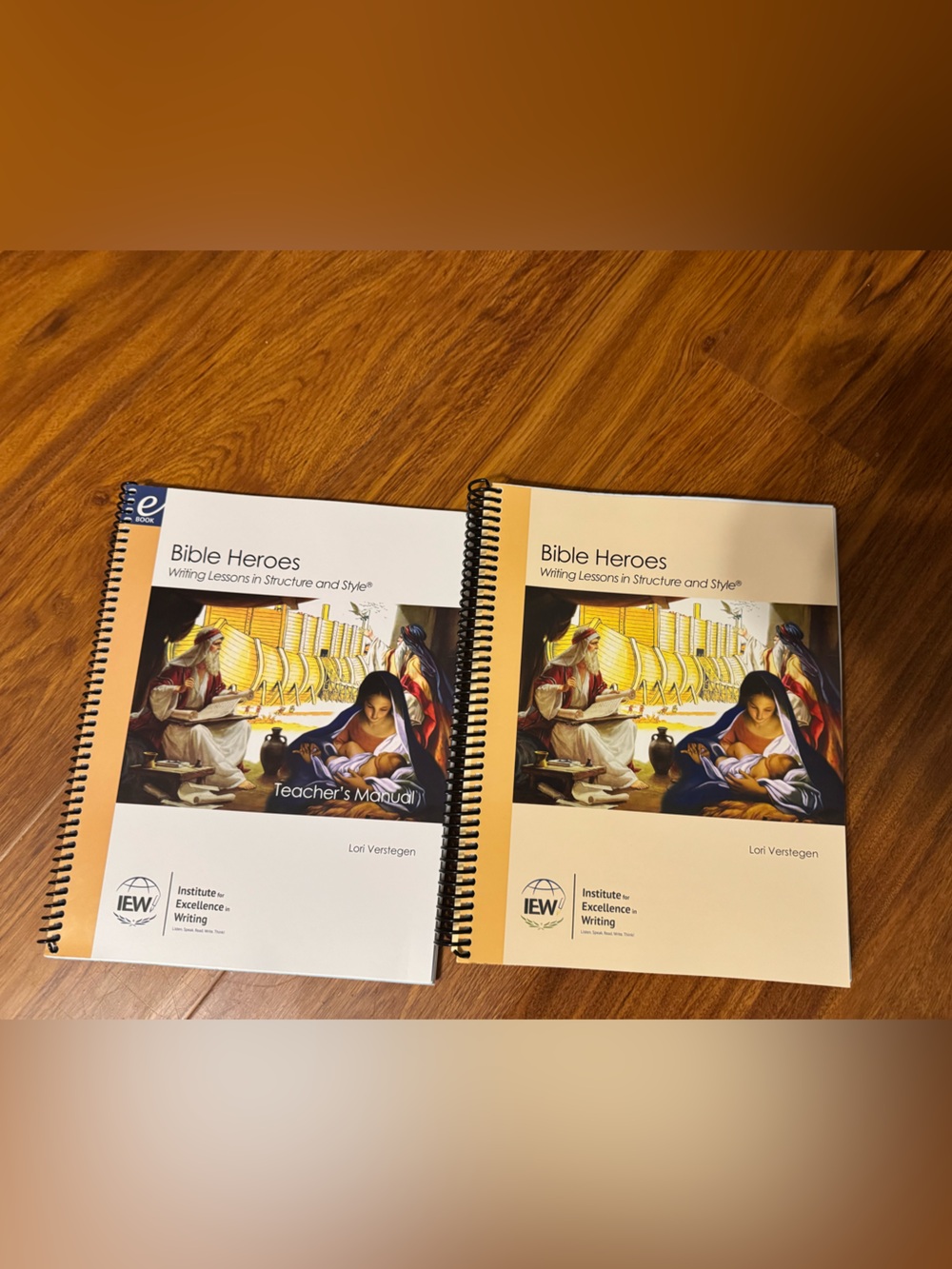 Bible Heroes Teacher and Student Manuals- IEW
